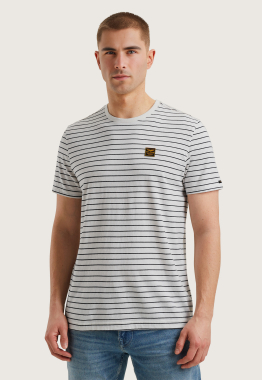 Melange Striped Jersey T-shirt