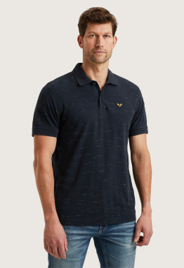 Jacquard Pique Polo