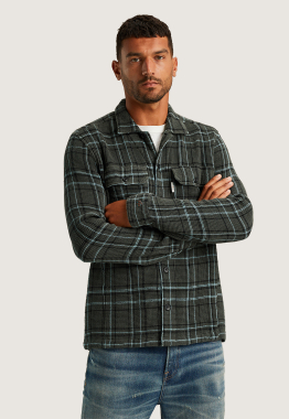 Check Regular Overshirt 