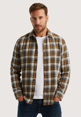 Twill Yarndyed Check Overshirt