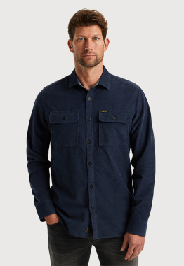 Fine Waffle Corduroy Overshirt 