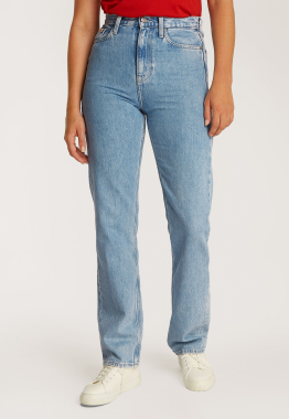 High Rise Straight Jeans