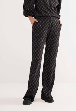 Diagonal Check Broek