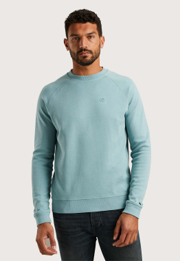 Crewneck Twill Sweater