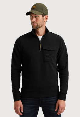 Half Zip Collar Sweater