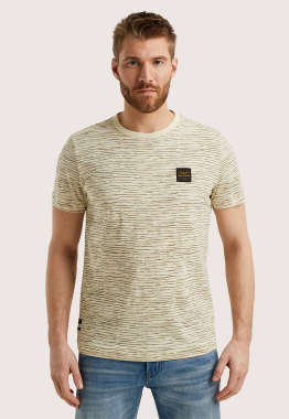 R-neck Slub Jersey T-shirt