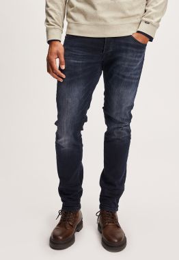 PME Legend PTR150 XV Denim Slim Jeans Grey Dark