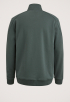 Half Zip Collar Terry Sweater