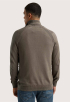 Half Zip Collar Stretch Trui