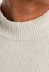 Mock Neck Fine Bouclé Knit