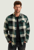 Flanel Twill Check Overshirt 