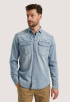 Denim Badge Overshirt