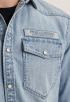 Denim Badge Overshirt