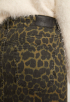 Fauve Leopard Skirt