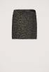 Fauve Leopard Skirt