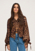 Josie Leopard Blouse