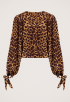 Josie Leopard Blouse