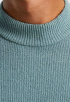 Mock Neck Fine Bouclé Trui