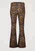 Leopard Peached Extra Flare Broek