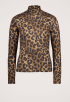 Neyo Leopard Peached Turtle Top