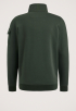 Half Zip Collar Interlock Sweater 