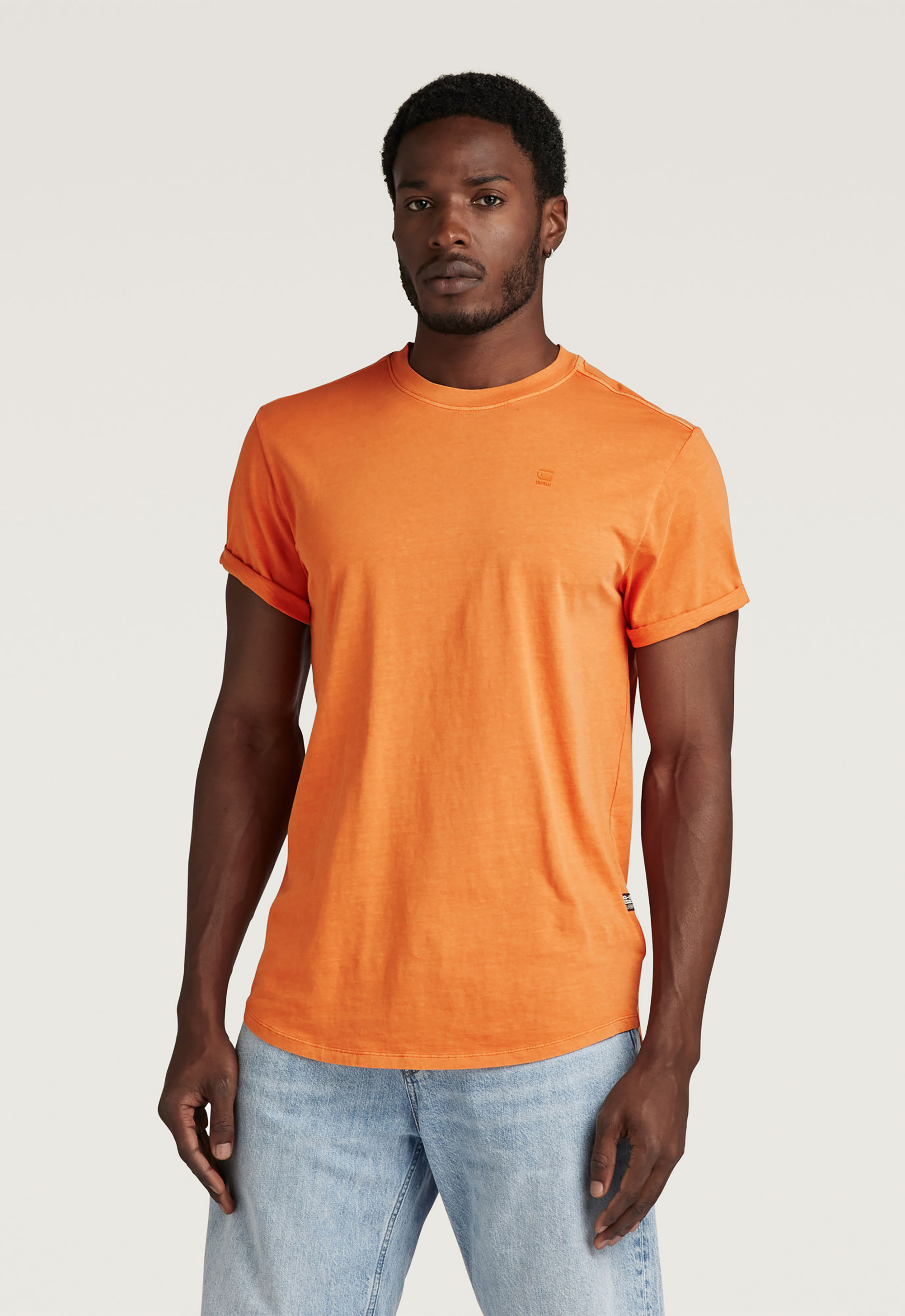 G-STAR RAW Heren Polo's & T-shirts Lash R T S s Oranje