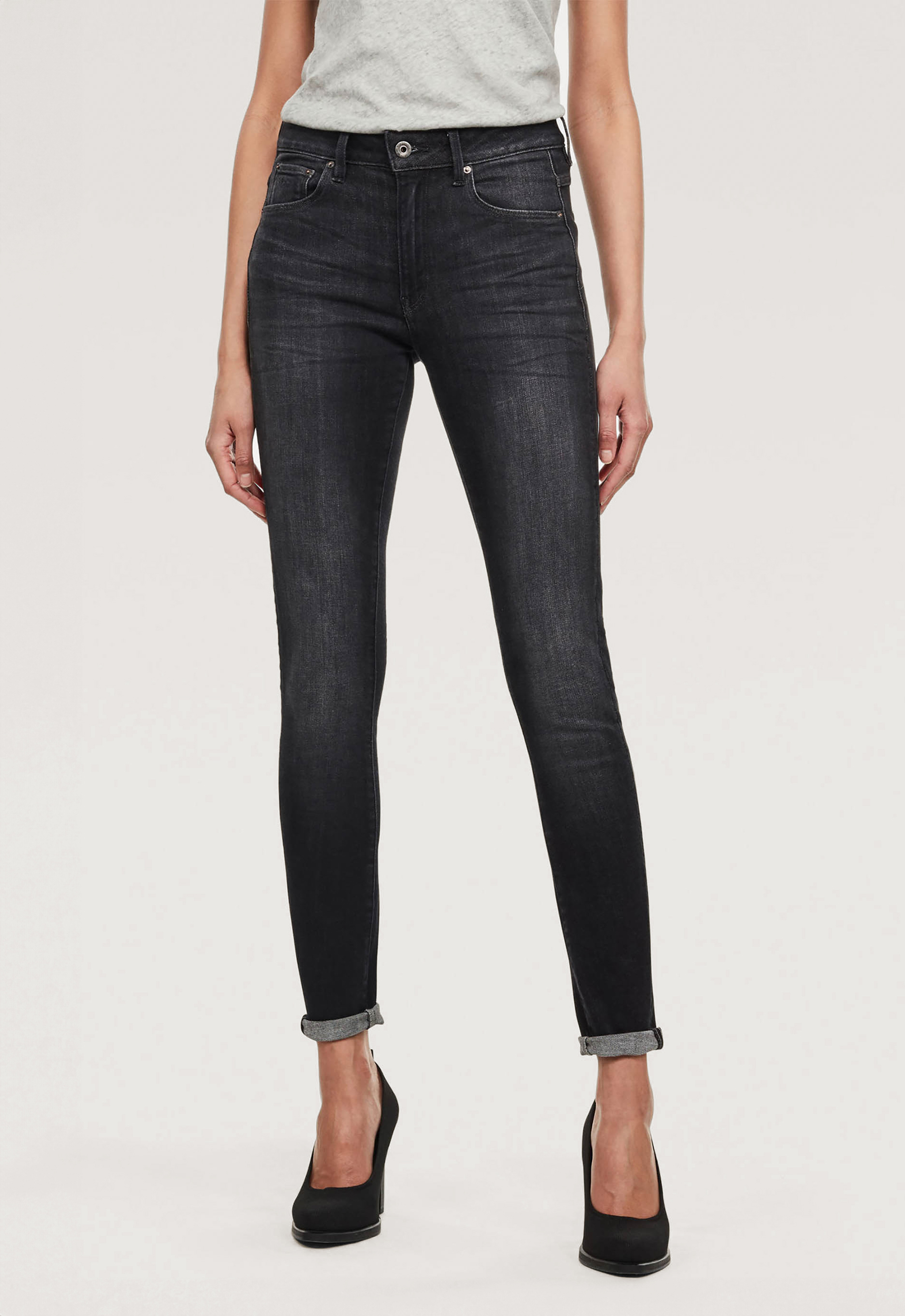 g-starraw G-Star RAW High Waist Skinny Jeans