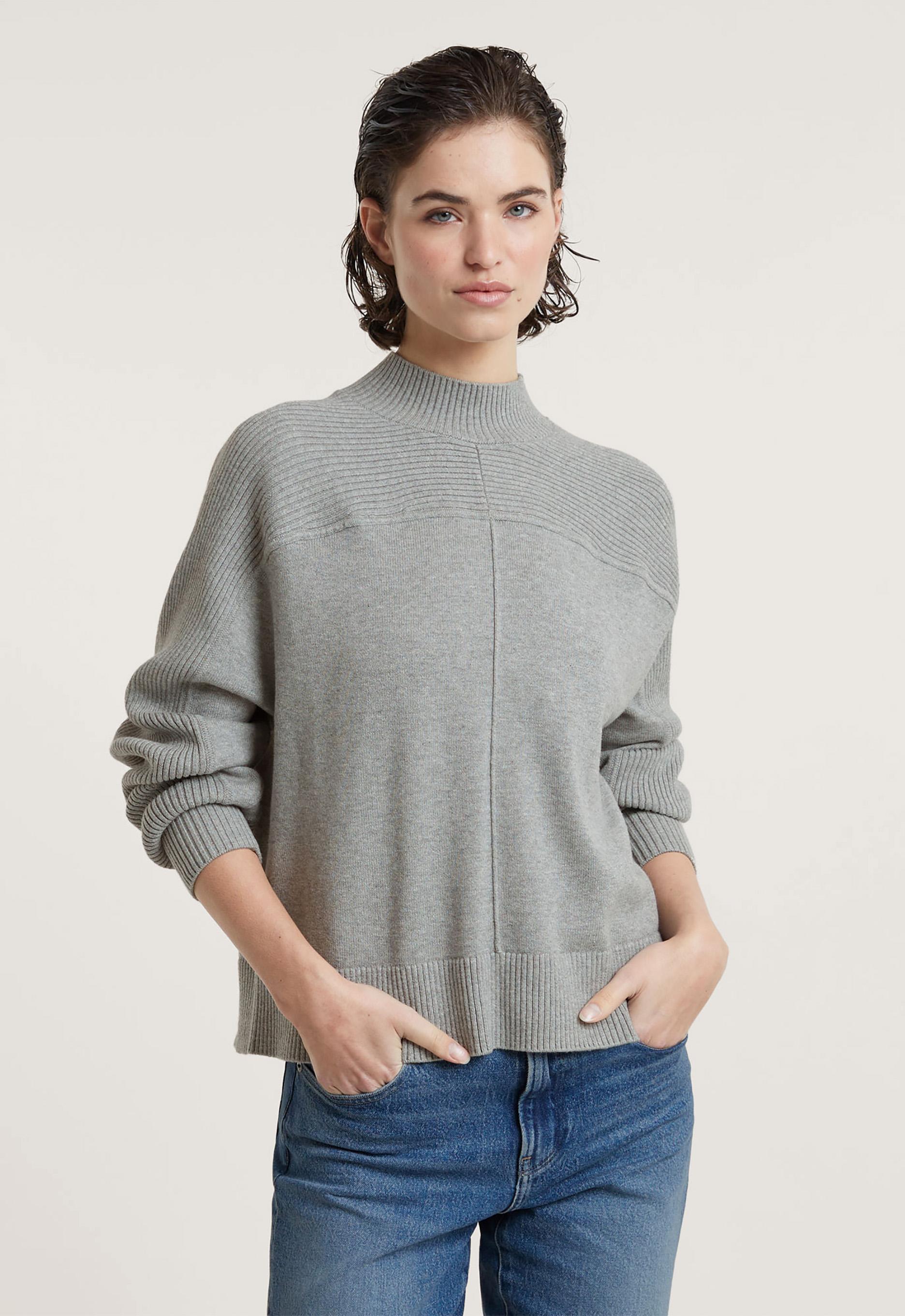 G-Star RAW Boxy Mock Jumper Meerkleurig Dames