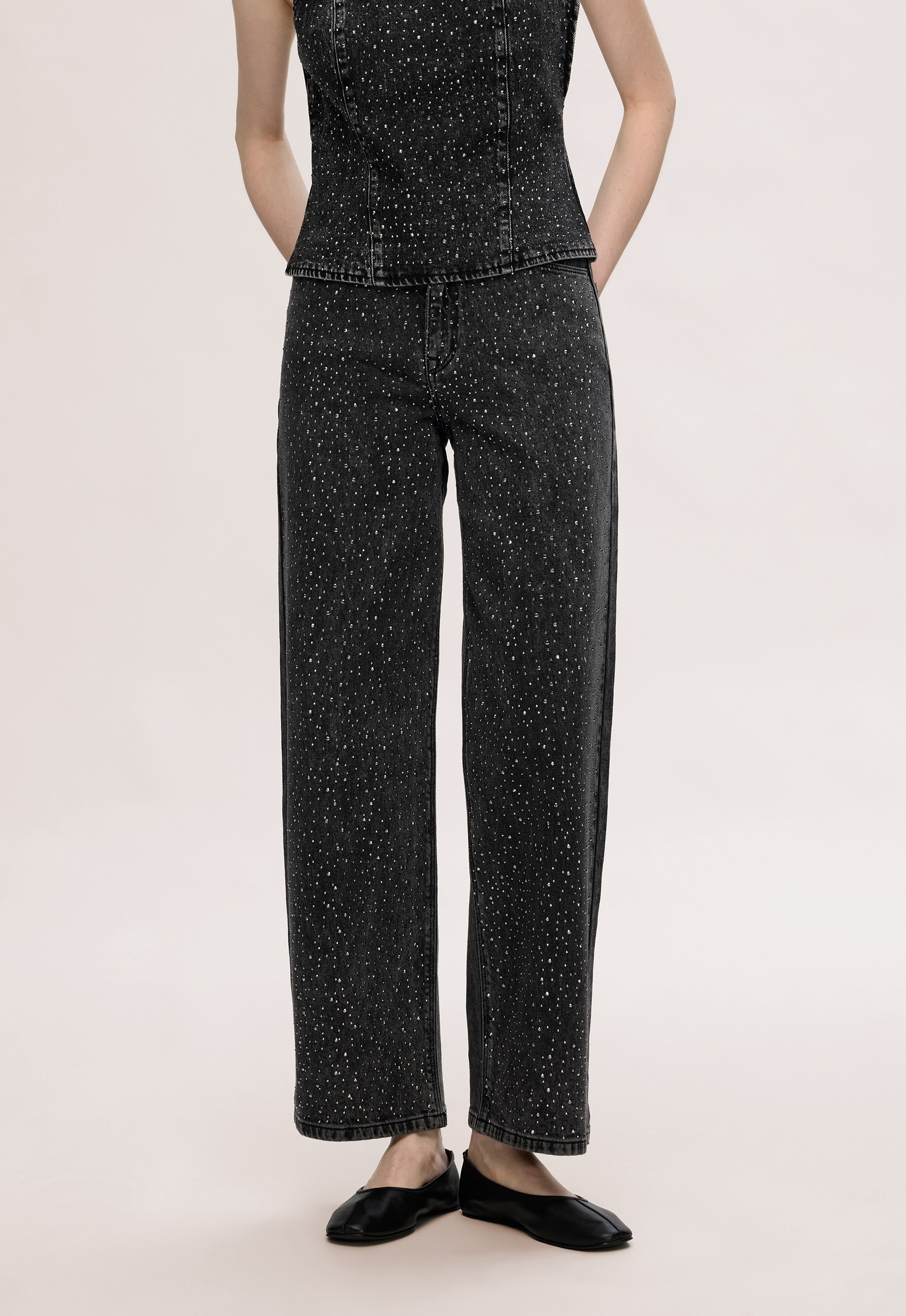 Selected femme Marley-Merle Wide Jeans