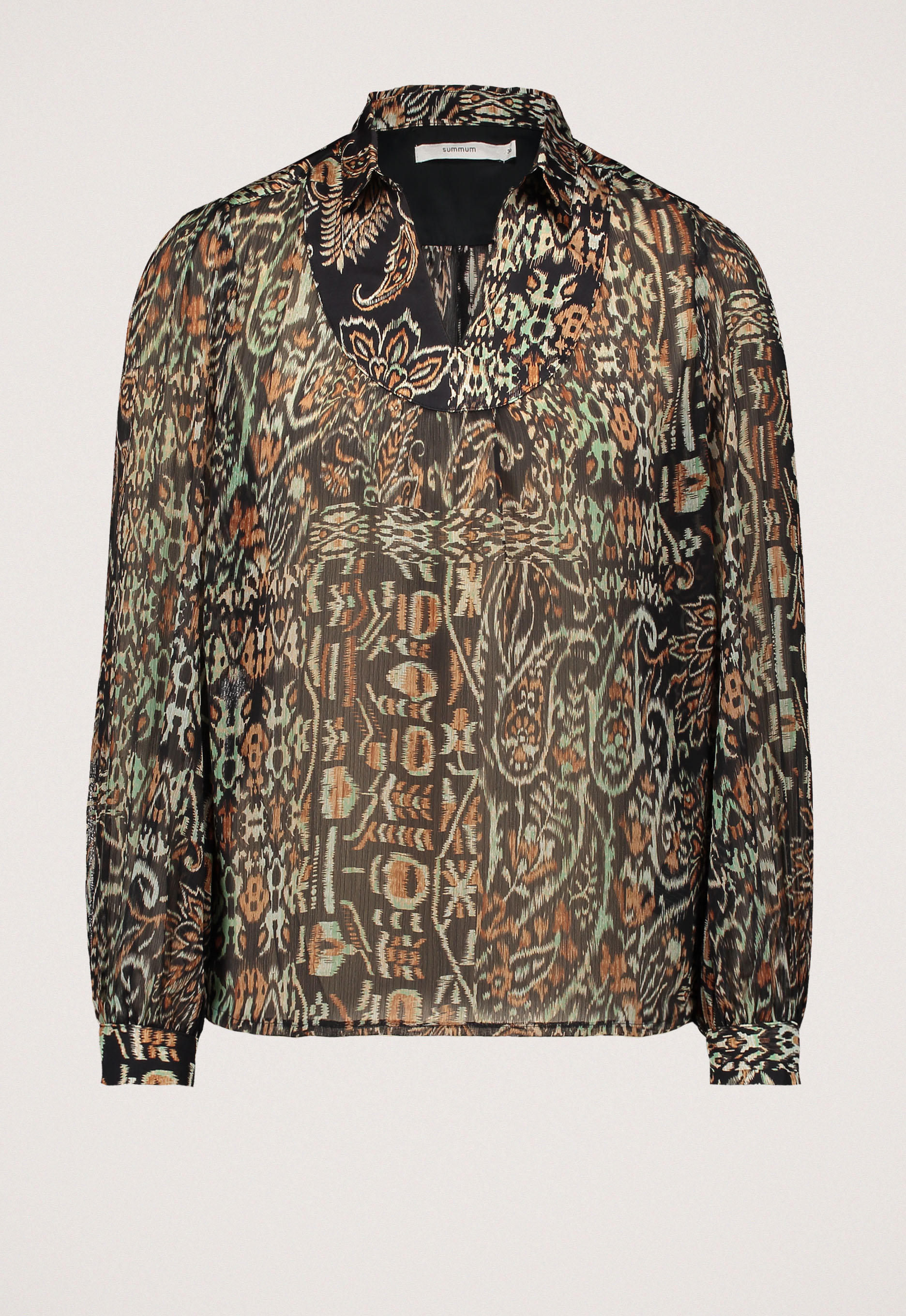 Summum Allover Print Blouse