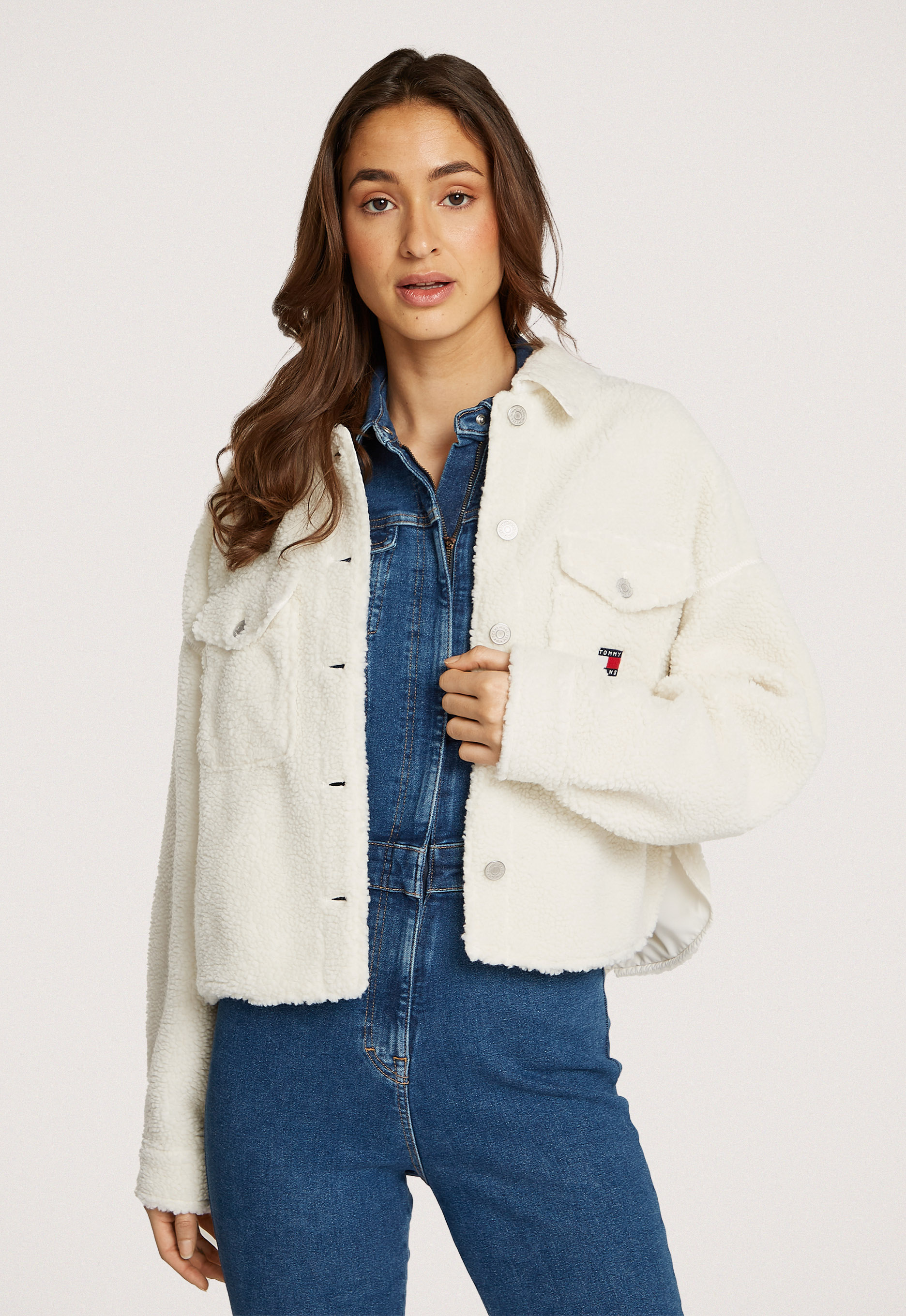 Tommy Jeans Teddy Badge Overshirt